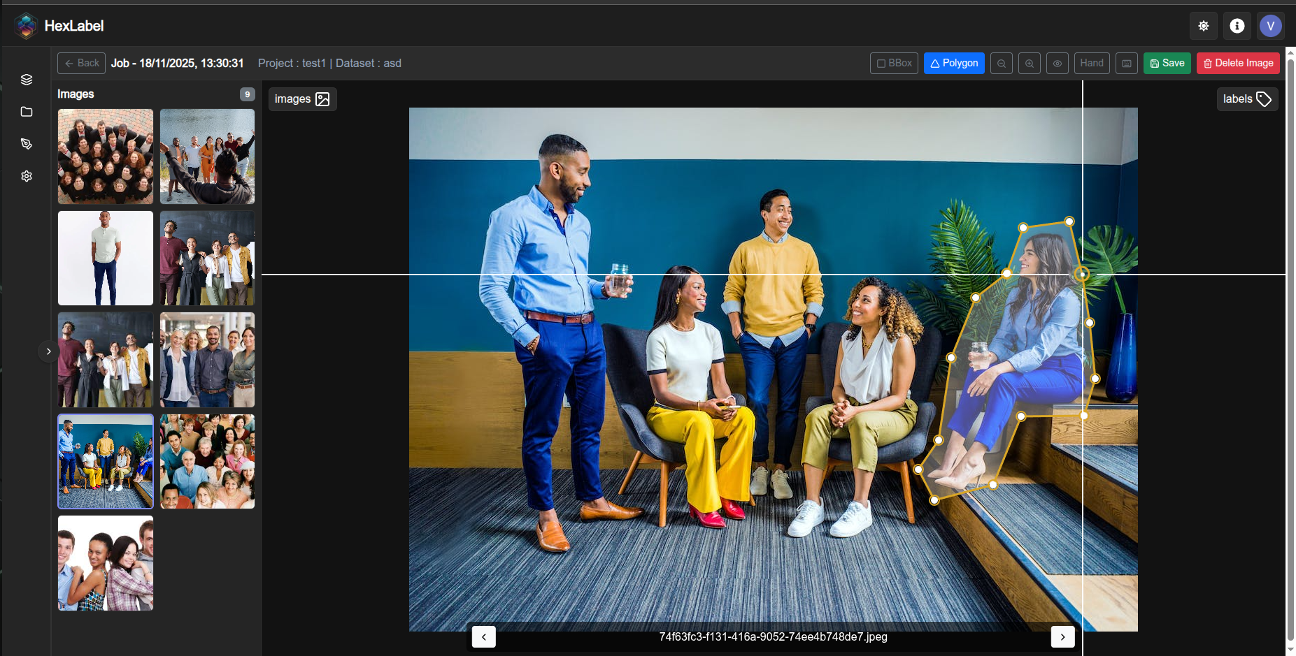 HexLabel interface preview 3
